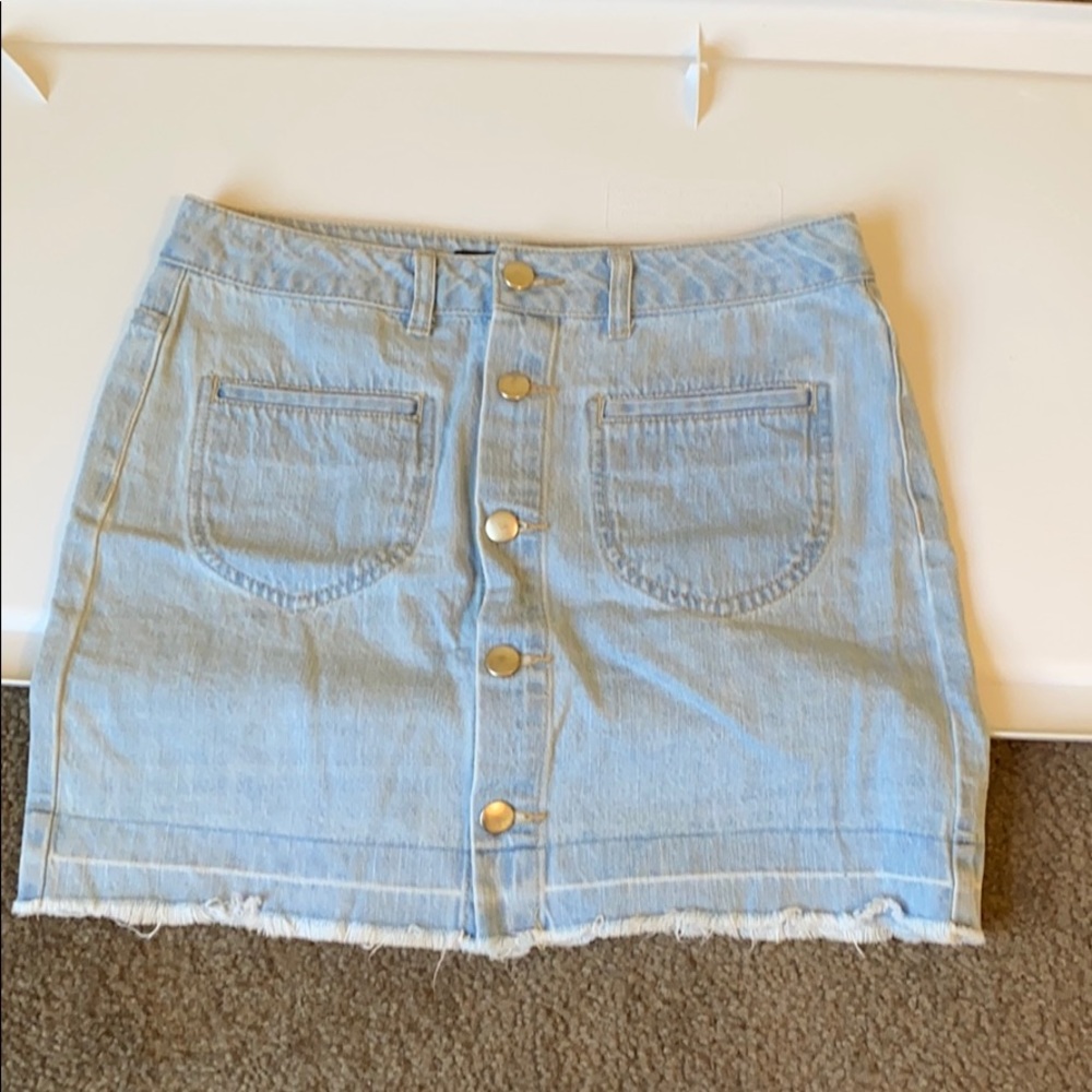 Jean skirt